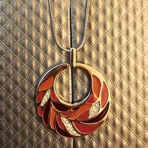 C&B Pomegranate Pendant Necklace